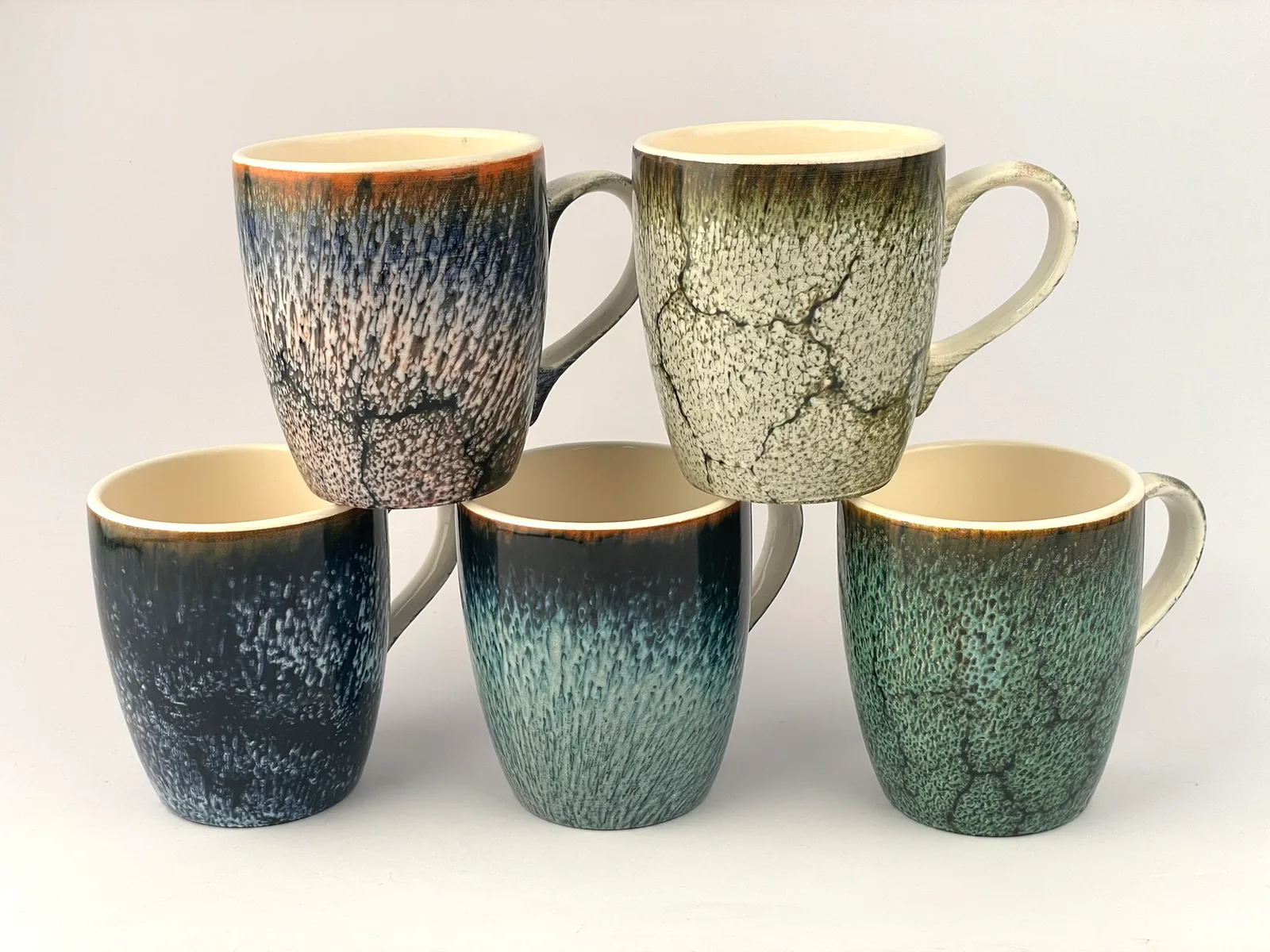 Tazas · efecto esmalte