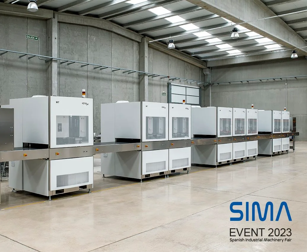 KERAjet presenta SIMA, el evento de puertas abiertas donde los asistentes podrán probar sus sistemas de impresión