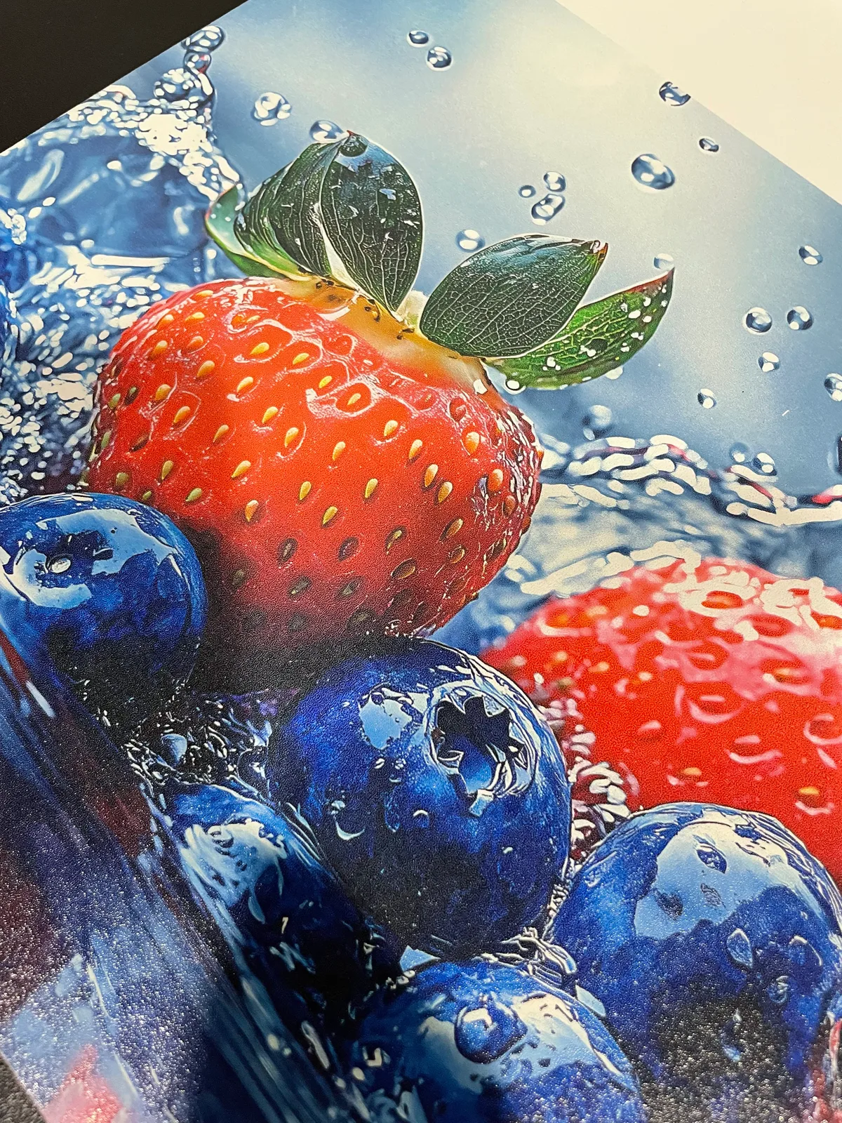 Impressão fotográfica em cores